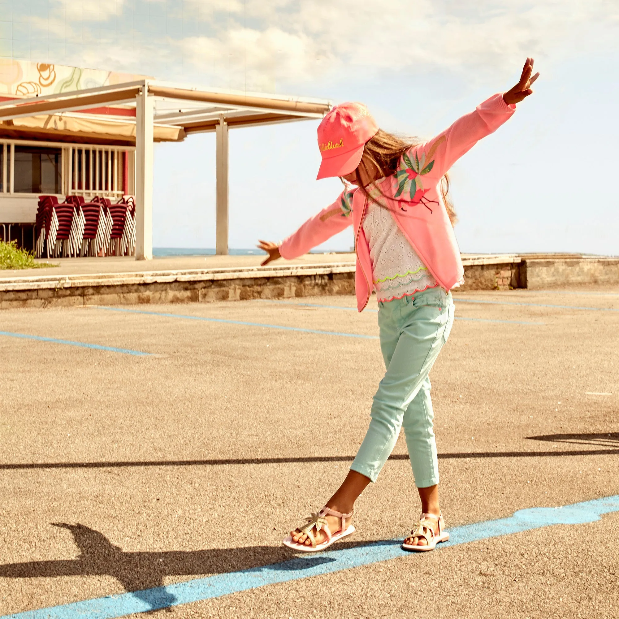 Billieblush Trousers Spring 2 Turquoise