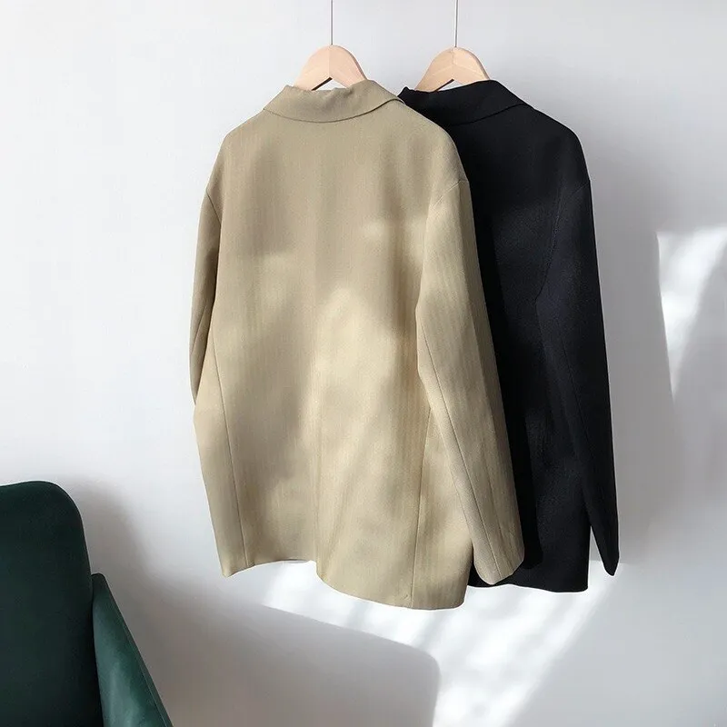 Double-Breasted Blazer Jacket