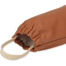 Konges Slojd Palme Rainwear Set Solid Cotton in Caramel