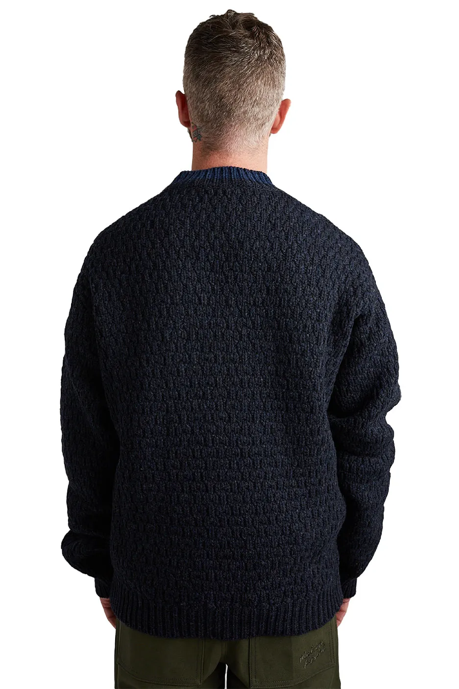 Marni Mouline' Shetland Sweater 'Ink'