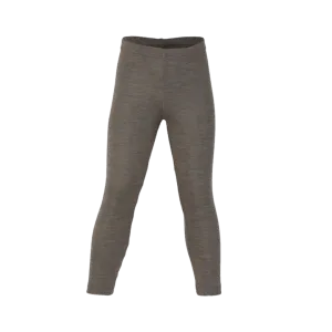 Merino Wool & Silk Leggings - Alder