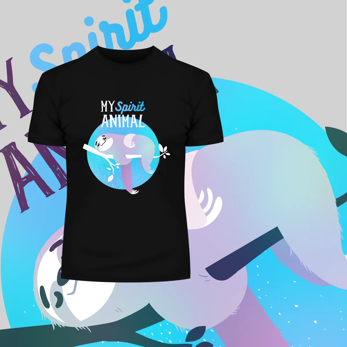My Spirit Animal  Vodka or Gin? T-shirts With An Attitude
