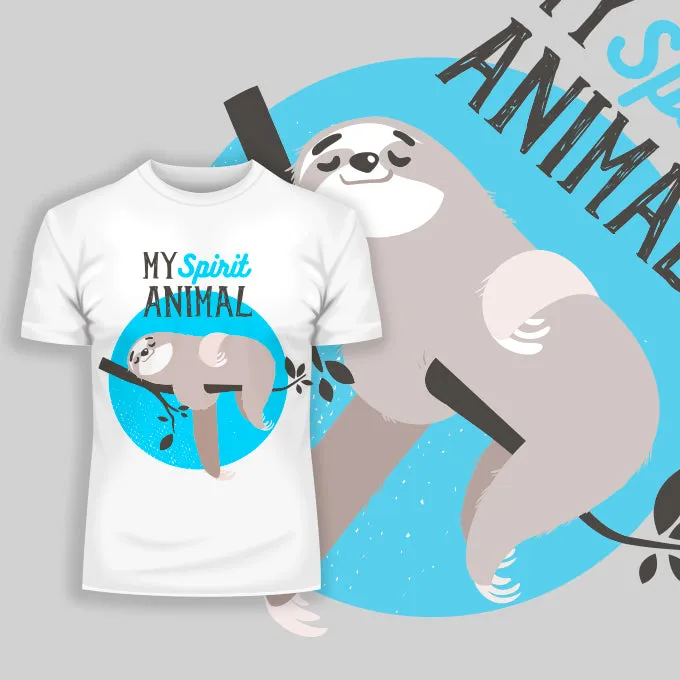 My Spirit Animal  Vodka or Gin? T-shirts With An Attitude